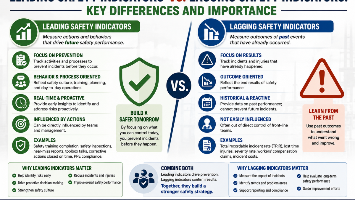 leading and lagging safety indicators