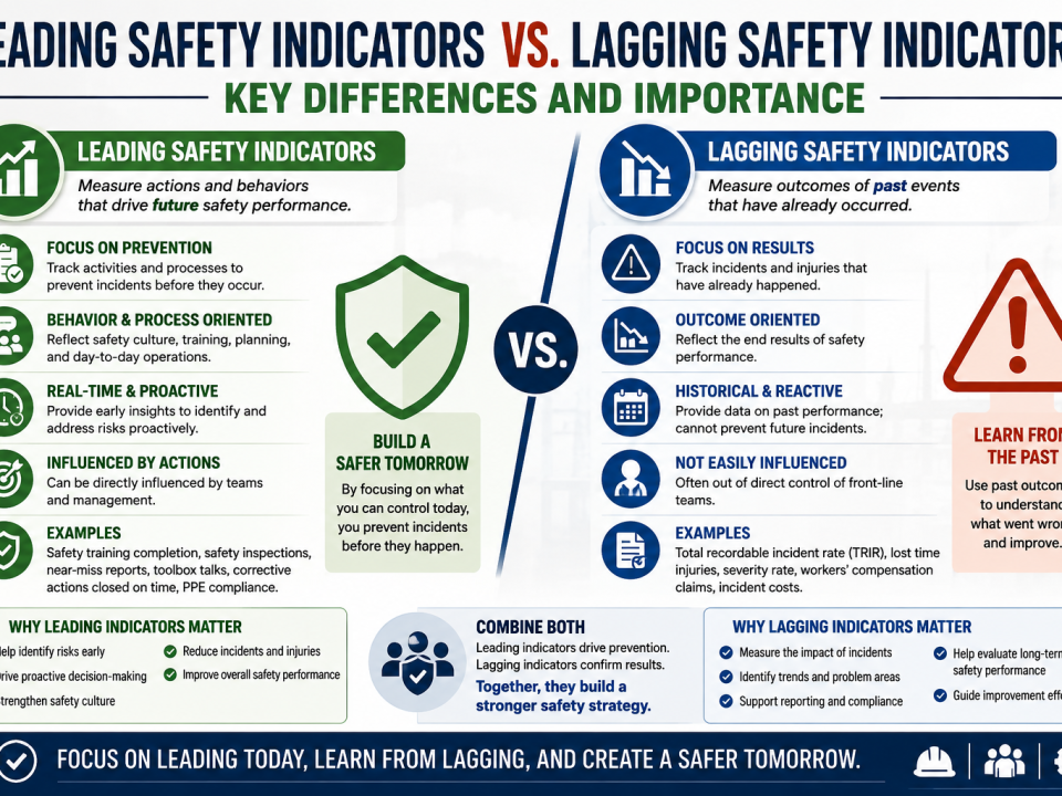 leading and lagging safety indicators