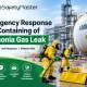 Emergency Response and Containing of Ammonia Gas Leak