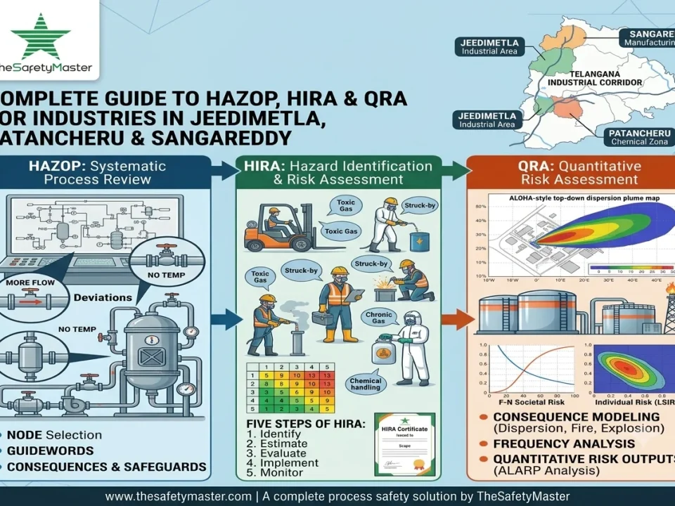 HAZOP HIRA QRA Industries Jeedimetla Patancheru Sangareddy