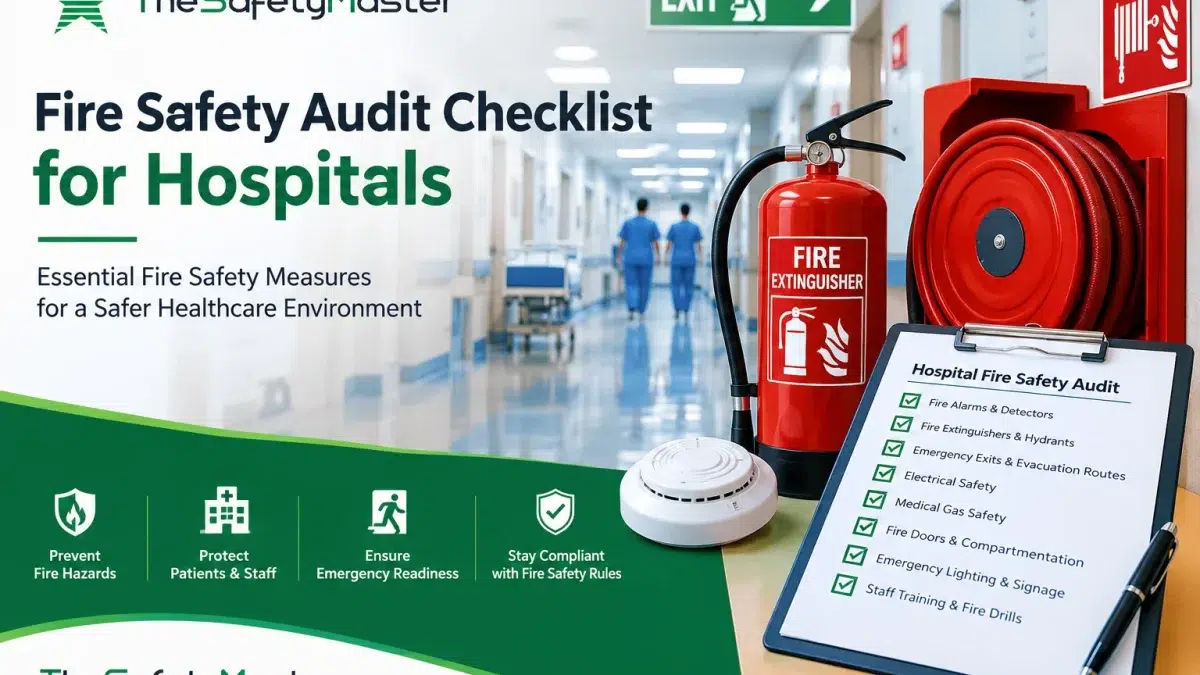 fire safety audit checklist for hospitals