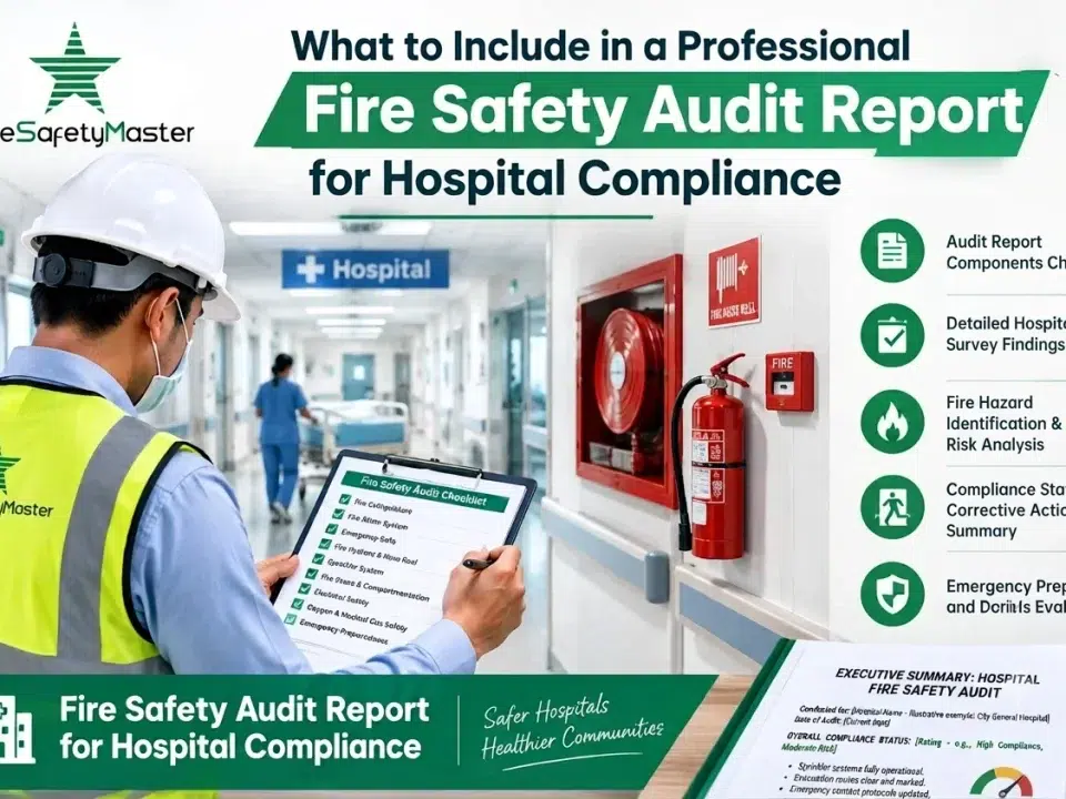 fire safety audit report for hospital